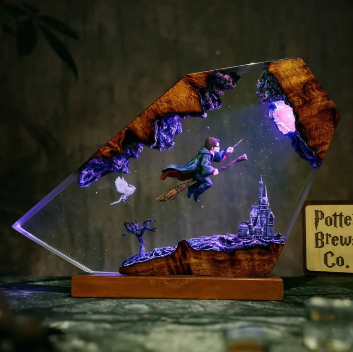 Hogwarts Live Resin Lamps (PRE ORDER)