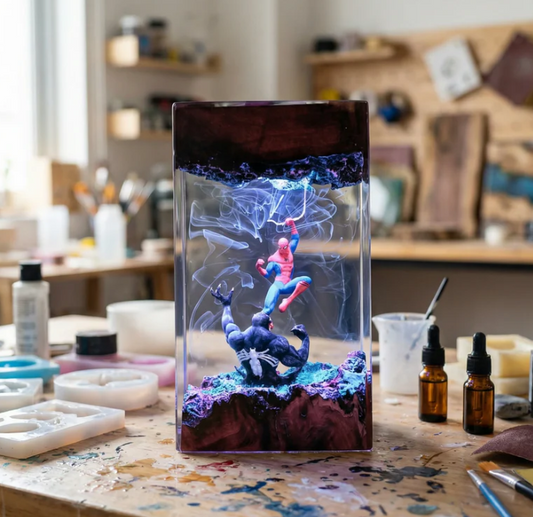 SpiderMan Resin Lamps (PRE ORDER)